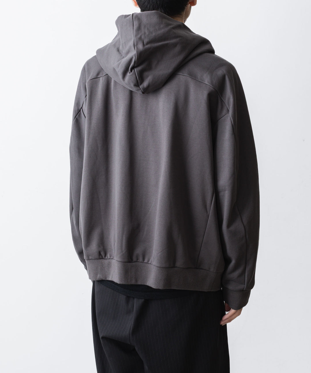 ATTACHMENT アタッチメントのCO STRECH TERRY ZIP UP HOODIE - D.GRAYの公式通販サイトsession福岡セレクトショップ