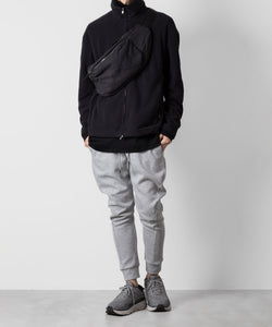 ATTACHMENT アタッチメントのCO/PE DOUBLE KNIT THREE DIMENSIONAL JOGGER PANTS - X.GRAY 公式通販サイトsession福岡セレクトショップ