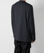 画像をギャラリービューアに読み込む, ATTACHMENT アタッチメントのPE STRETCH RIB COLLARLESS CARDIGAN - D.GRAY 公式通販サイトsession福岡セレクトショップ
