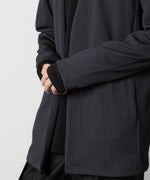 画像をギャラリービューアに読み込む, ATTACHMENT アタッチメントのPE STRETCH RIB COLLARLESS CARDIGAN - D.GRAY 公式通販サイトsession福岡セレクトショップ
