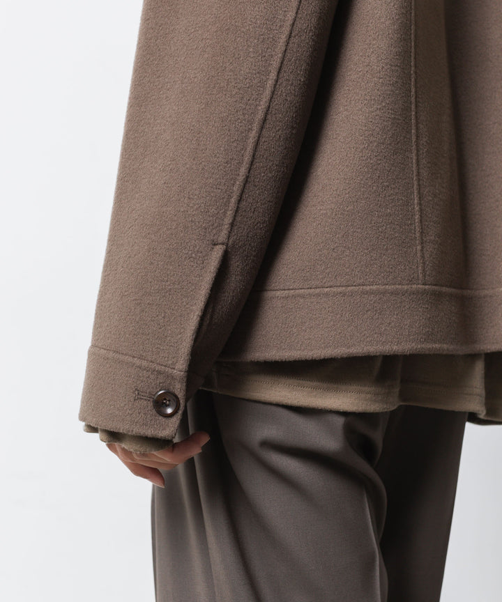 ATTACHMENT アタッチメントのWO/CA DOUBLE FACE BEAVER TRACKER JACKET - KHAKI GRAYの公式通販サイトsession福岡セレクトショップ