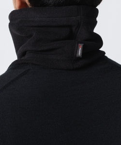 ATTACHMENT POLARTEC ネックウォーマー ブラック ATTACHMENT / EXCLUSIVE ITEM /アタッチメント】POLARTECフリース