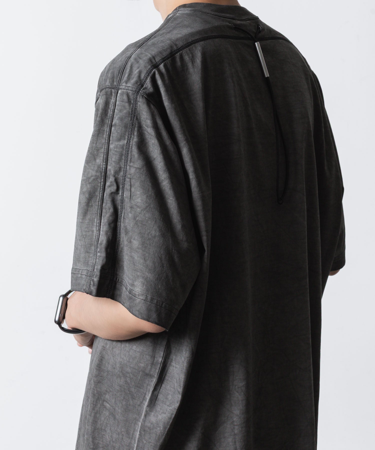 VEIN ヴェインの100/3 SUEDE JERSEY COLD DYED VESSEL S/S TEE - GRAYの公式通販サイトsession福岡セレクトショップ