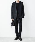 画像をギャラリービューアに読み込む, ATTACHMENT / EXCLUSIVE ITEMアタッチメントのLUCA MATTE TWIST REGULAR FIT EASY TROUSERS - BLACKの公式通販サイトsession福岡セレクトショップ
