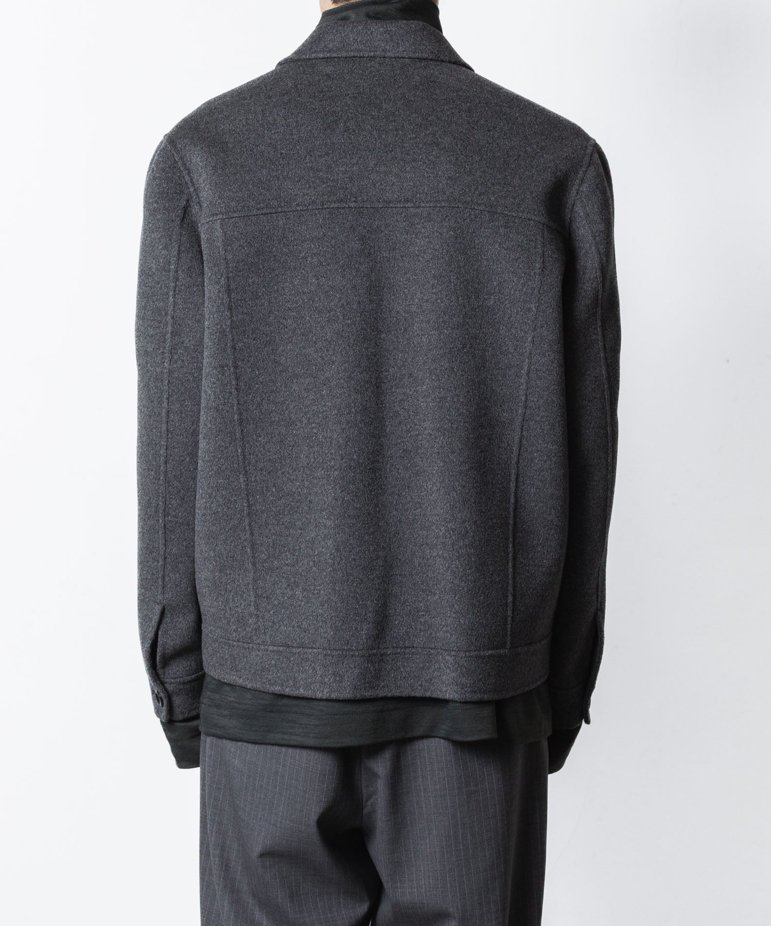 ATTACHMENT アタッチメントのWO/CA DOUBLE FACE BEAVER TRACKER JACKET - X.GRAYの公式通販サイトsession福岡セレクトショップ