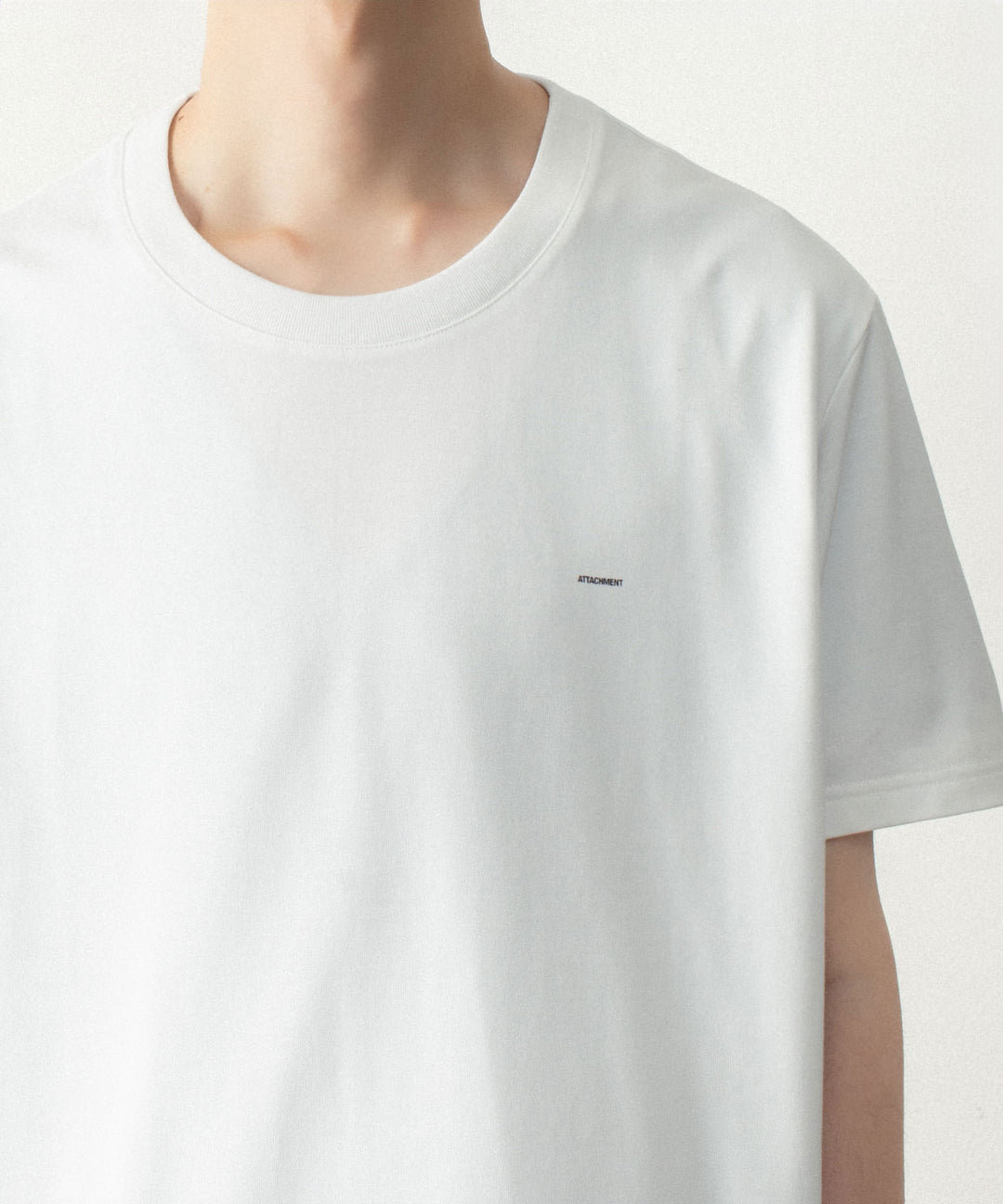 ATTACHMENT アタッチメントの100//3 JERSEY LOGO S/S TEE - WHITEの公式通販サイトsession福岡セレクトショップ