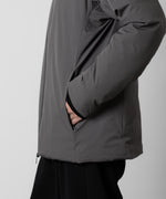 画像をギャラリービューアに読み込む, ATTACHMENT アタッチメントの3LAYER LIGHT TAFFETA HOODED DOWN JACKET - D.GRAY 公式通販サイトsession福岡セレクトショップ
