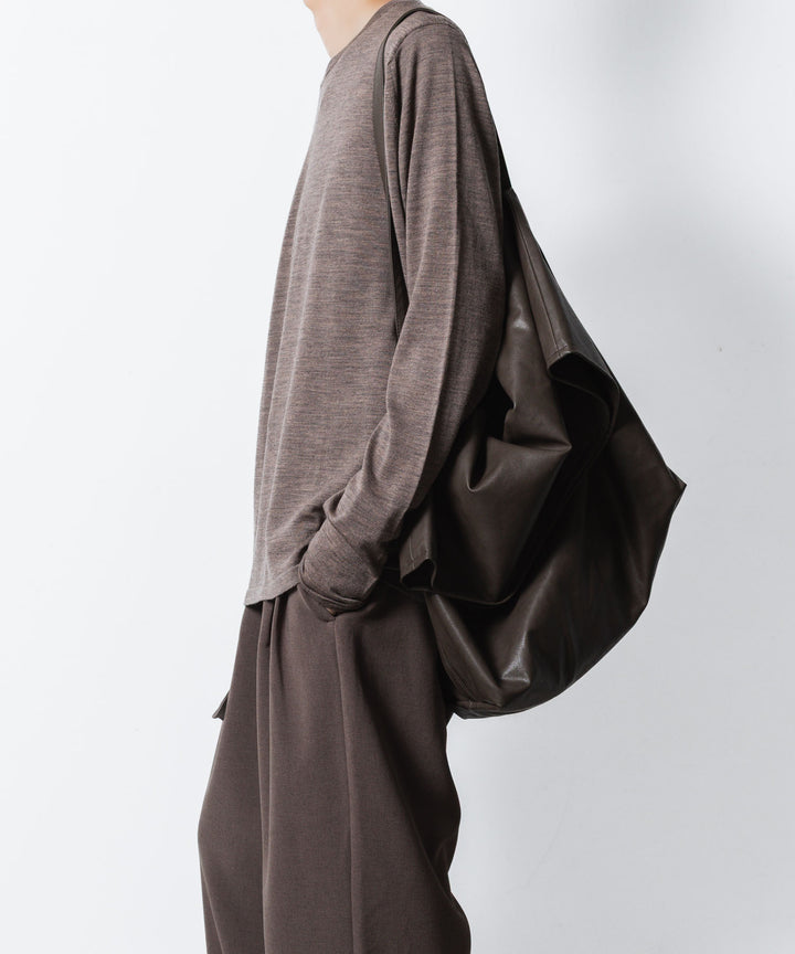 ATTACHMENT アタッチメントの× JOHN SMEDLEY MERINO EXTRAFINE WELTED CREW NECK L/S - D.CAMELの公式通販サイトsession福岡セレクトショップ