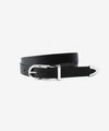 【 ATTACHMENT 】COW LEATHER WESTERN BELT - BLACK