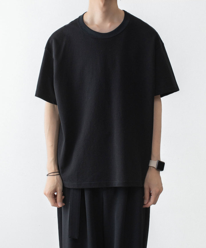 ATTACHMENT アタッチメントのSOFT PIQUE S/S TEE - BLACKの公式通販サイトsession福岡セレクトショップ