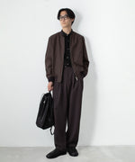 画像をギャラリービューアに読み込む, ATTACHMENT アタッチメントのPE COMPACT TWILL REGULAR COLLAR DRESS SHIRT - BLACKの公式通販サイトsession福岡セレクトショップ
