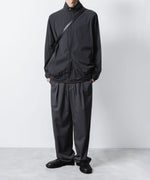 画像をギャラリービューアに読み込む, ATTACHMENT アタッチメントのT/W/SI STRETCH GABARDINE 1TUCK EASY TROUSERS - S.GRAYの公式通販サイトsession福岡セレクトショップ
