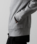 画像をギャラリービューアに読み込む, ATTACHMENT アタッチメントの限定CO/PE DOUBLE KNIT ZIP UP HOODIE - X.GRAYの公式通販サイトsession福岡セレクトショップ
