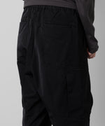 画像をギャラリービューアに読み込む, 【ATTACHMENT】ATTACHMENT アタッチメントのNY/CO TWILL WIDE CARGO TROUSERS - BLACK 公式通販サイトsession福岡セレクトショップ
