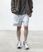 画像をギャラリービューアに読み込む, ATTACHMENT アタッチメントのWO/PE STRIPE EASY SHORTS - S.BLUEの公式通販サイトsession福岡セレクトショップ
