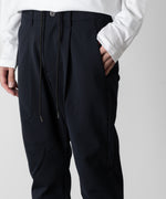 画像をギャラリービューアに読み込む, ATTACHMENT アタッチメントの別注SOLOTEX DOUBLE CLOTH REGULAR FIT EASY TROUSERS - NAVYの公式通販サイトsession福岡セレクトショップ
