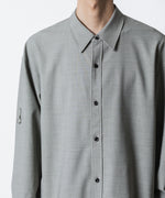 画像をギャラリービューアに読み込む, ATTACHMENT アタッチメントのPE/RY STRETCH TROPICAL STRAP SLEEVE L/S SHIRT - X.GREENの公式通販サイトsession福岡セレクトショップ
