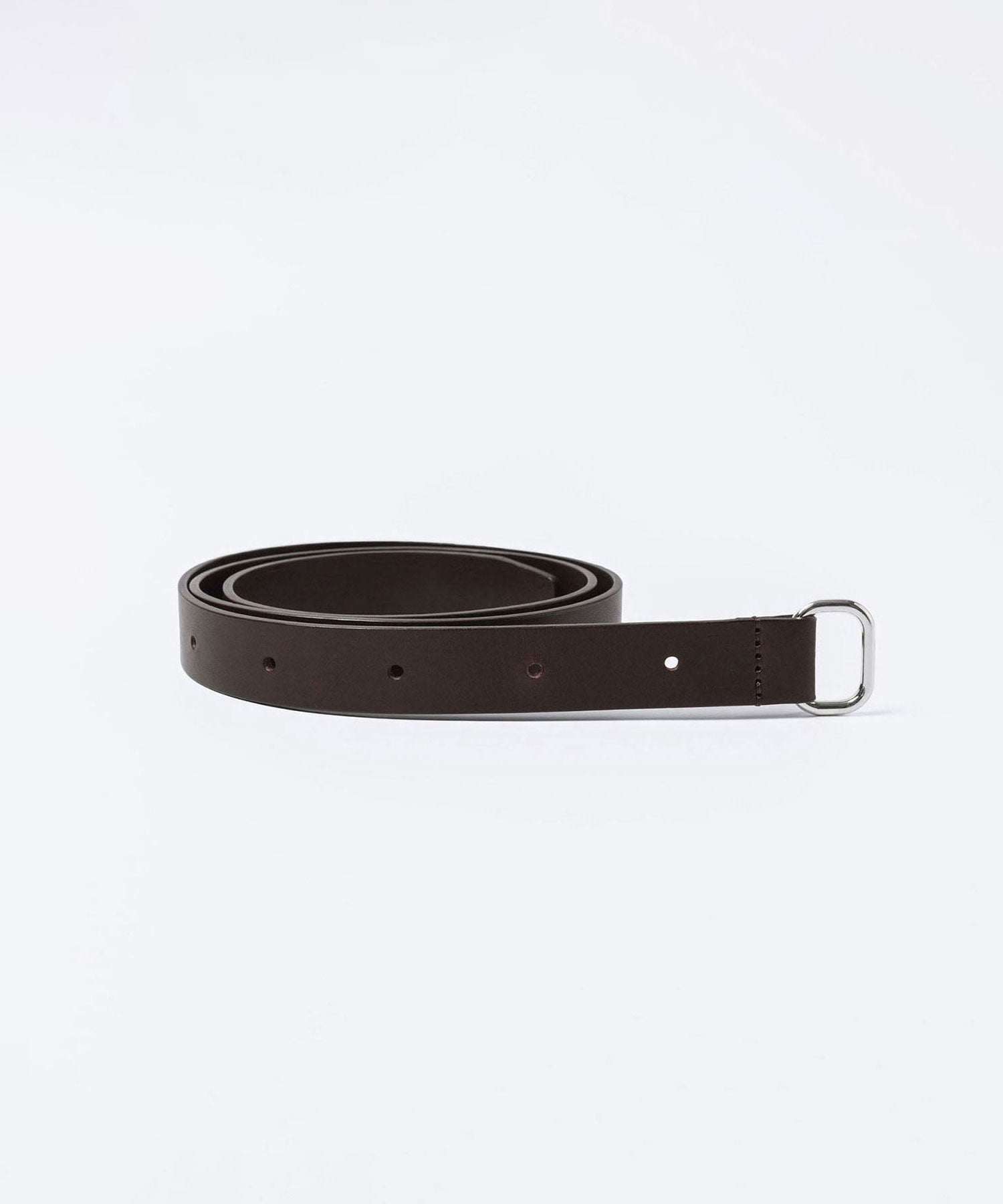 ATTACHMENT アタッチメントのCOW LEATHER BUCKLE LESS BELT - BROWNの公式通販サイトsession福岡セレクトショップ