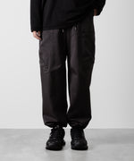 画像をギャラリービューアに読み込む, ATTACHMENT アタッチメントのNY/CO TWILL WIDE CARGO TROUSERS - D.GRAY 公式通販サイトsession福岡セレクトショップ
