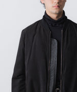 画像をギャラリービューアに読み込む, VEIN ヴェインのSYNTHETIC SUEDE LEATHER BOMBER JKT - BLACKの公式通販サイトsession福岡セレクトショップ
