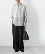 画像をギャラリービューアに読み込む, ATTACHMENT アタッチメントのWO/PE STRIPE L/S SHIRT - S.GRAYの公式通販サイトsession福岡セレクトショップ
