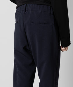 【ATTACHMENT】ATTACHMENT アタッチメントのPE STRETCH DOUBLE CLOTH REGULAR FIT EASY TROUSERS - NAVY 公式通販サイトsession福岡セレクトショップ