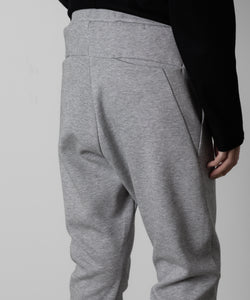 ATTACHMENT アタッチメントのCO/PE DOUBLE KNIT THREE DIMENSIONAL JOGGER PANTS - X.GRAYの公式通販サイトsession福岡セレクトショップ
