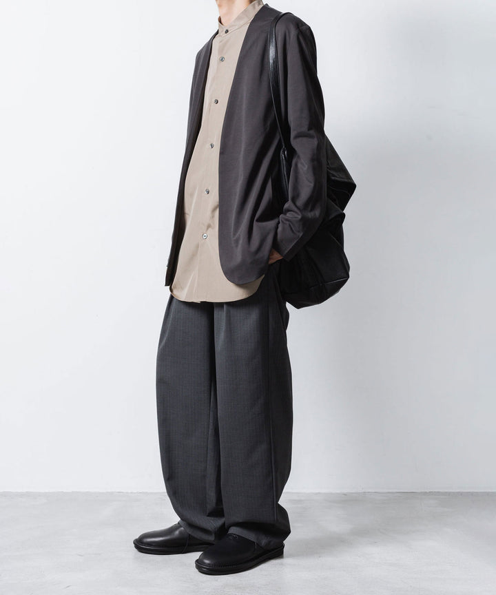 ATTACHMENT アタッチメントの140/2 GIZA BROAD BANDCOLLAR L/S SHIRT - CAMELの公式通販サイトsession福岡セレクトショップ