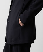 画像をギャラリービューアに読み込む, ATTACHMENT アタッチメントのPE STRETCH DOUBLE CLOTH OVERSIZED 2B JACKET - NAVY 公式通販サイトsession福岡セレクトショップ
