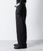 画像をギャラリービューアに読み込む, ATTACHMENT アタッチメントのT/W/SI STRETCH GABARDINE FLAP TROUSERS - S.BLACKの公式通販サイトsession福岡セレクトショップ
