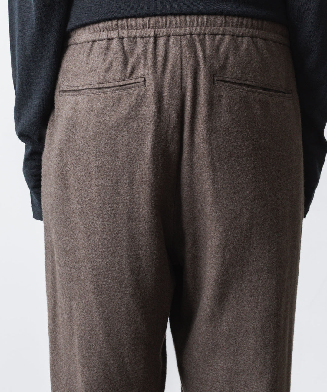 ATTACHMENT アタッチメントのRY/CO/SI FLANNEL 1TUCK EASY TROUSERS - D.GRAYの公式通販サイトsession福岡セレクトショップ