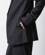 画像をギャラリービューアに読み込む, 【 ATTACHMENT 】T/W/SI STRETCH GABARDINE 2B JKT - S.BLACK

