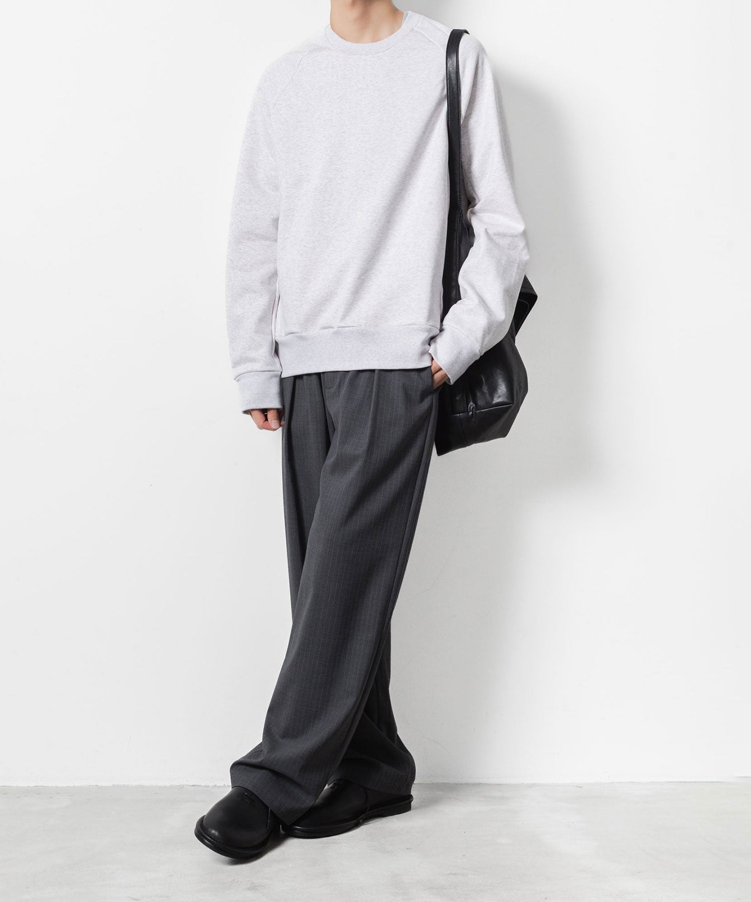 ATTACHMENT アタッチメントのCO STRECH TERRY PULLOVER - X.GRAYの公式通販サイトsession福岡セレクトショップ