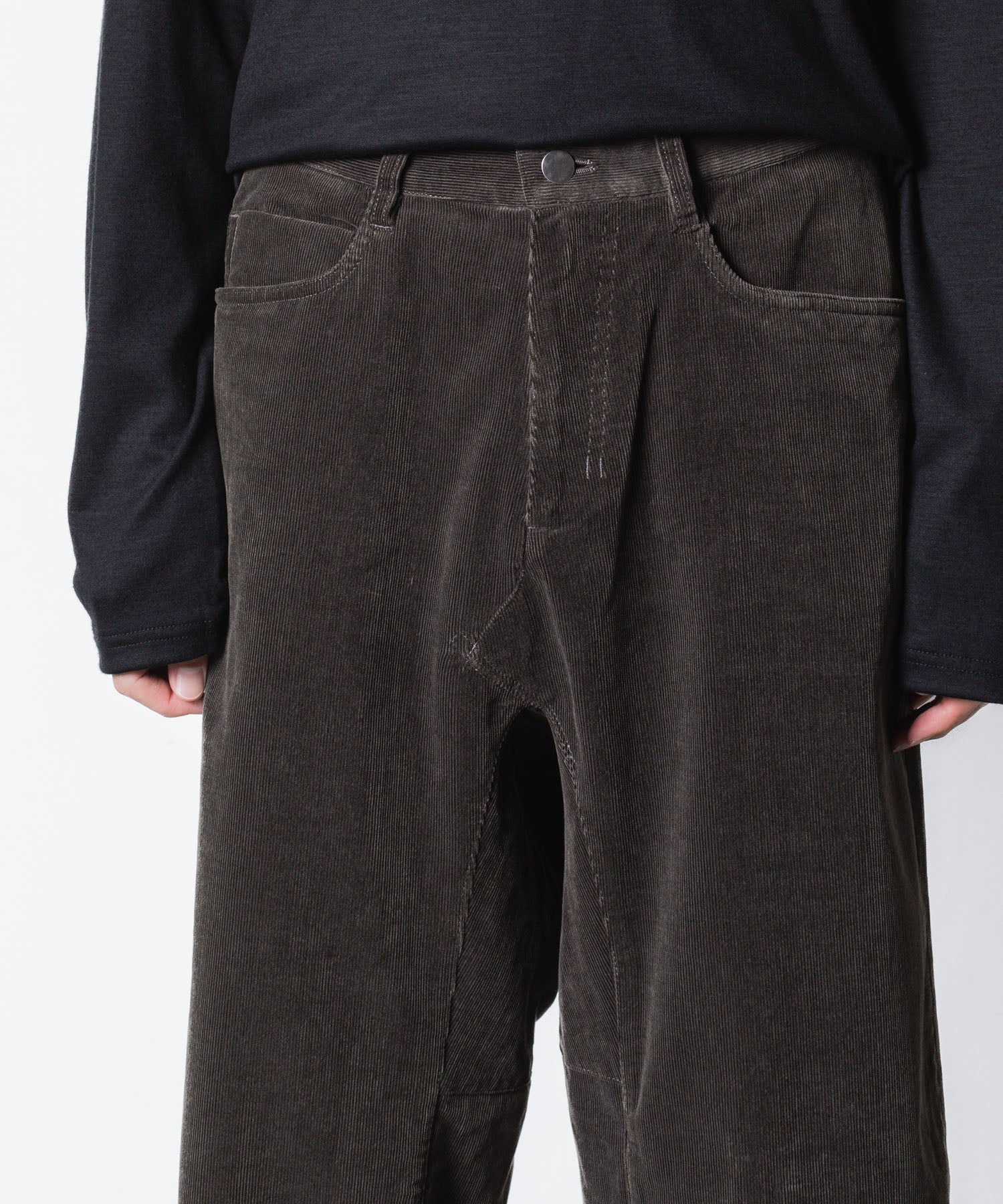 VEIN ヴェインのFINX CO CORDUROY RESIZE TROUSERS - D.GRAYの公式通販サイトsession福岡セレクトショップ