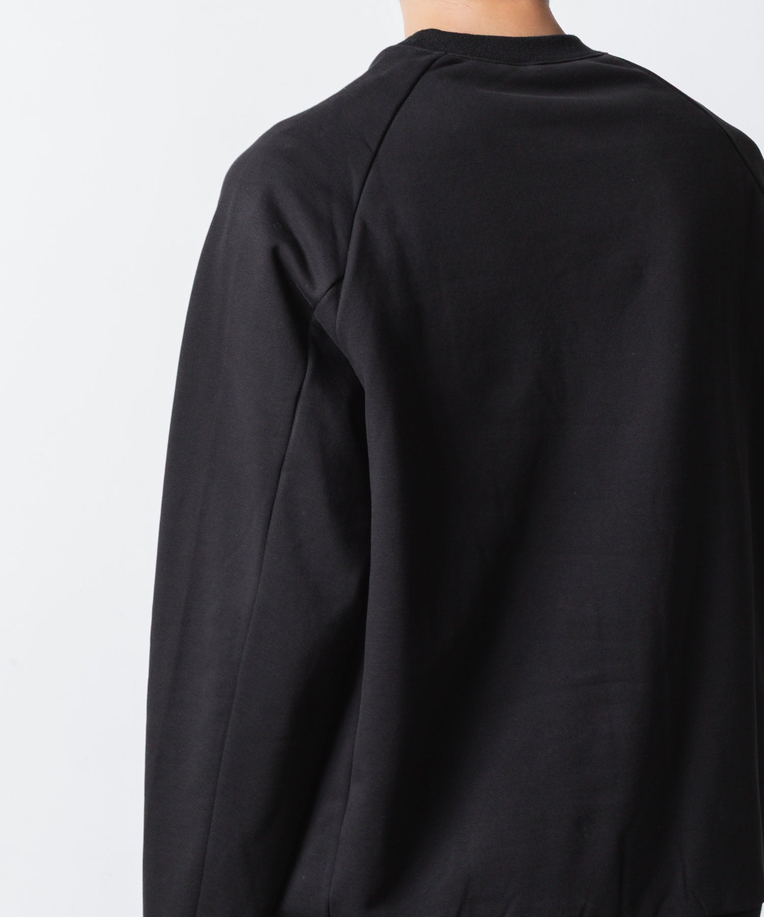 ATTACHMENT アタッチメントのCO STRECH TERRY PULLOVER - BLACKの公式通販サイトsession福岡セレクトショップ