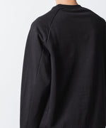 画像をギャラリービューアに読み込む, ATTACHMENT アタッチメントのCO STRECH TERRY PULLOVER - BLACKの公式通販サイトsession福岡セレクトショップ
