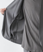 画像をギャラリービューアに読み込む, ATTACHMENT アタッチメントの2/90 WO TWIST TWILL COLLARLESS JKT - GRAYの公式通販サイトsession福岡セレクトショップ
