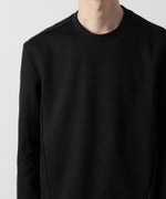 画像をギャラリービューアに読み込む, ATTACHMENT アタッチメントのCO/PE DOUBLE KNIT PULLOVER - BLACK 公式通販サイトsession福岡セレクトショップ
