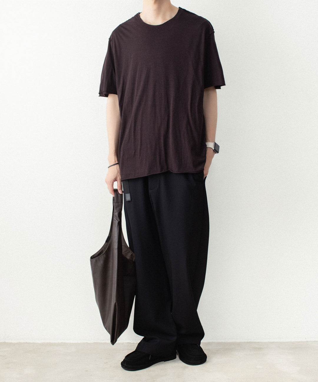 ATTACHMENT アタッチメントのCO/CU JERSEY SLIM FIT LAYERED S/S TEE - D.BROWNの公式通販サイトsession福岡セレクトショップ
