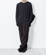 画像をギャラリービューアに読み込む, ATTACHMENT アタッチメントの× JOHN SMEDLEY MERINO EXTRAFINE WELTED CREW NECK L/S - D.NAVYの公式通販サイトsession福岡セレクトショップ
