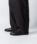 画像をギャラリービューアに読み込む, ATTACHMENT アタッチメントのCOW LEATHER BABOUCHE - BLACKの公式通販サイトsession福岡セレクトショップ
