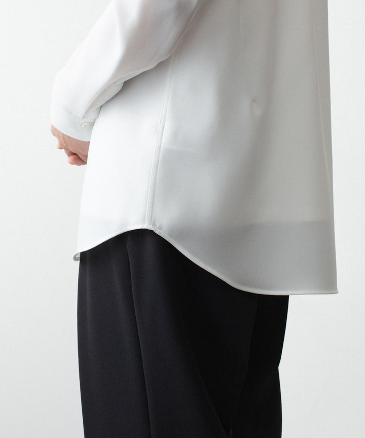 ATTACHMENT アタッチメントのPE COMPACT TWILL REGULAR COLLAR DRESS SHIRT - WHITEの公式通販サイトsession福岡セレクトショップ