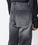 画像をギャラリービューアに読み込む, ATTACHMENT アタッチメントの13OZ DENIM STRAIGHT JEANS - BLACKの公式通販サイトsession福岡セレクトショップ
