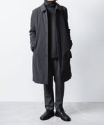 画像をギャラリービューアに読み込む, ATTACHMENT アタッチメントのT/W/SI STRETCH GABARDINE REGULAR FIT EASY TROUSERS - S.GRAYの公式通販サイトsession福岡セレクトショップ

