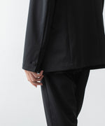画像をギャラリービューアに読み込む, ATTACHMENT / EXCLUSIVE ITEMアタッチメントのLUCA MATTE TWIST COLLARLESS JKT - BLACKの公式通販サイトsession福岡セレクトショップ
