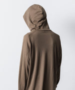 画像をギャラリービューアに読み込む, ATTACHMENT アタッチメントの1/60 WOOL SMOOTH HOODED PULLOVER - CAMELの公式通販サイトsession福岡セレクトショップ
