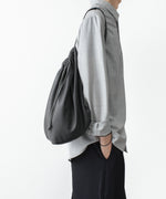 画像をギャラリービューアに読み込む, ATTACHMENT アタッチメントのSYNTHETIC LEATHER BUCKET BAG - GRAYの公式通販サイトsession福岡セレクトショップ
