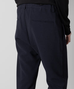 【ATTACHMENT】ATTACHMENT アタッチメントのPE STRETCH DOUBLE CLOTH REGULAR FIT EASY TROUSERS - NAVY 公式通販サイトsession福岡セレクトショップ