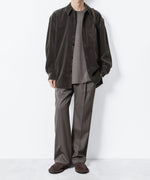 画像をギャラリービューアに読み込む, ATTACHMENT アタッチメントのWOxPE DOUBLE FACE KNIT CREW NECK PULLOVER - KHAKI GRAYの公式通販サイトsession福岡セレクトショップ
