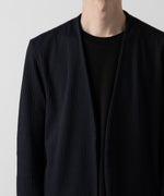 画像をギャラリービューアに読み込む, ATTACHMENT アタッチメントのPE STRETCH RIB COLLARLESS CARDIGAN - D.NAVY 公式通販サイトsession福岡セレクトショップ
